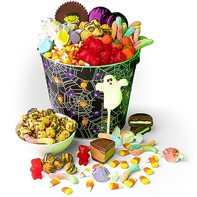 Golden State Fruit Halloween Fruit and Treat Coffin Box