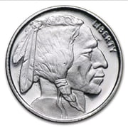 Highland Mint Buffalo 1/10 oz Silver Round - Circulated