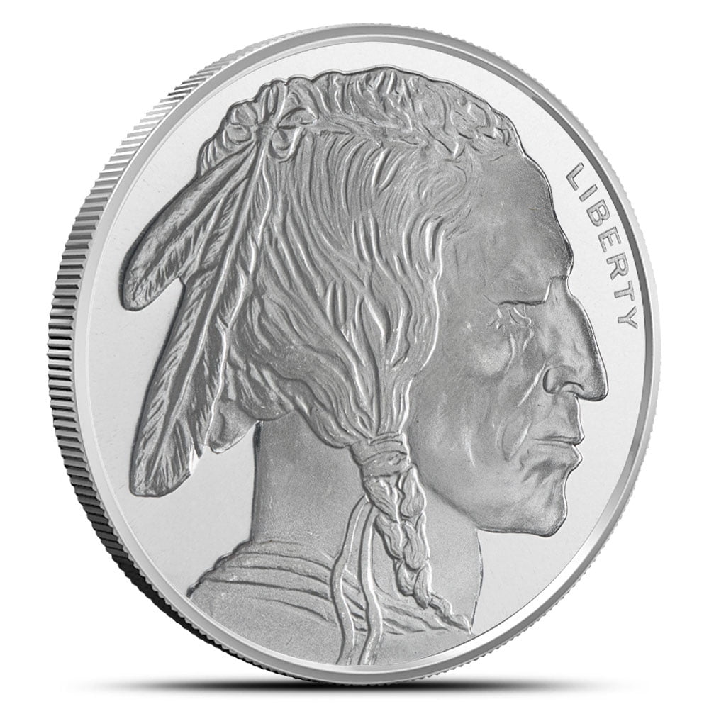 GOLDEN STATE MINT Buffalo 1/2 oz Silver Round - Circulated