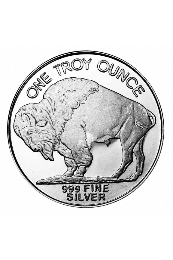 Buffalo 1 oz Silver Round - Circulated