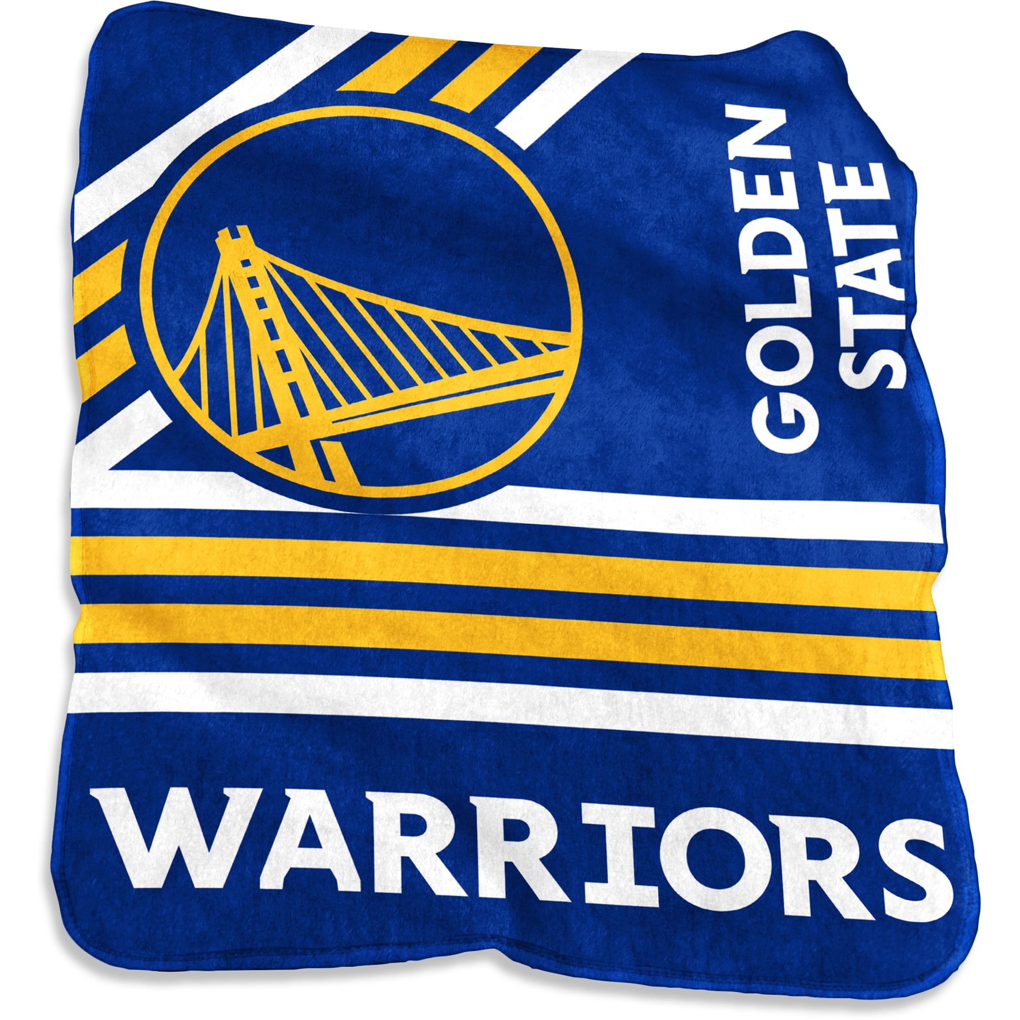 Golden State Warriors 50'' x 60'' Plush Raschel Throw Blanket