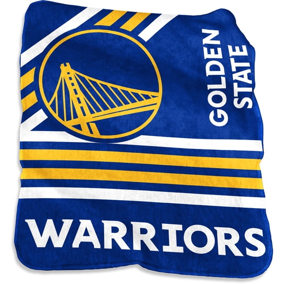 Golden State Warriors 50'' x 60'' Plush Raschel Throw Blanket