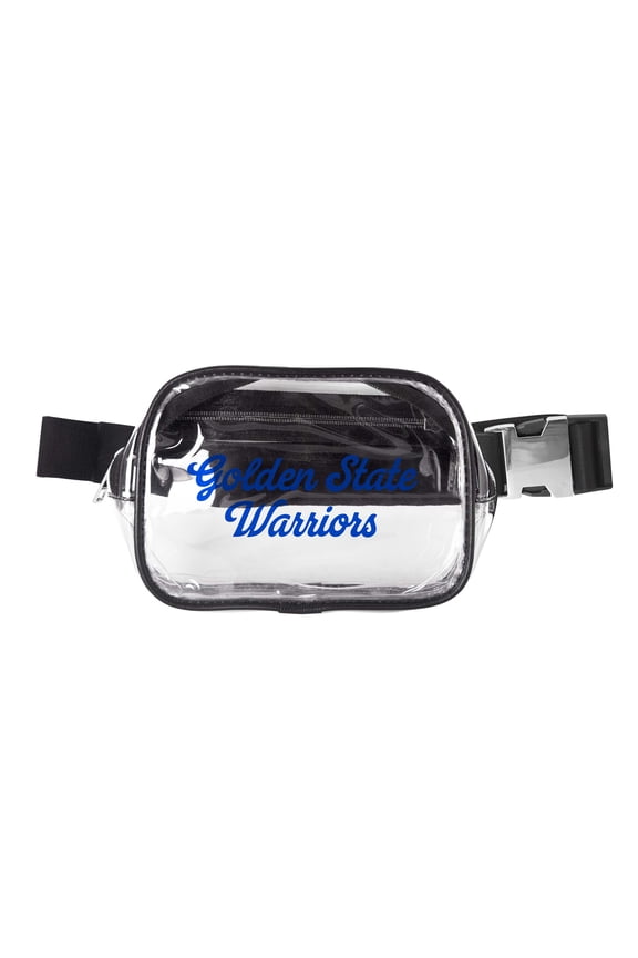 Golden State Warriors Clear Belt Bag