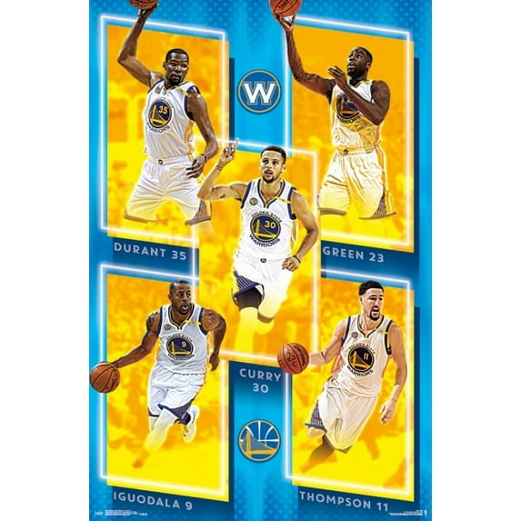 Golden State Warriors - Team 16 Poster Print (22 x 34)