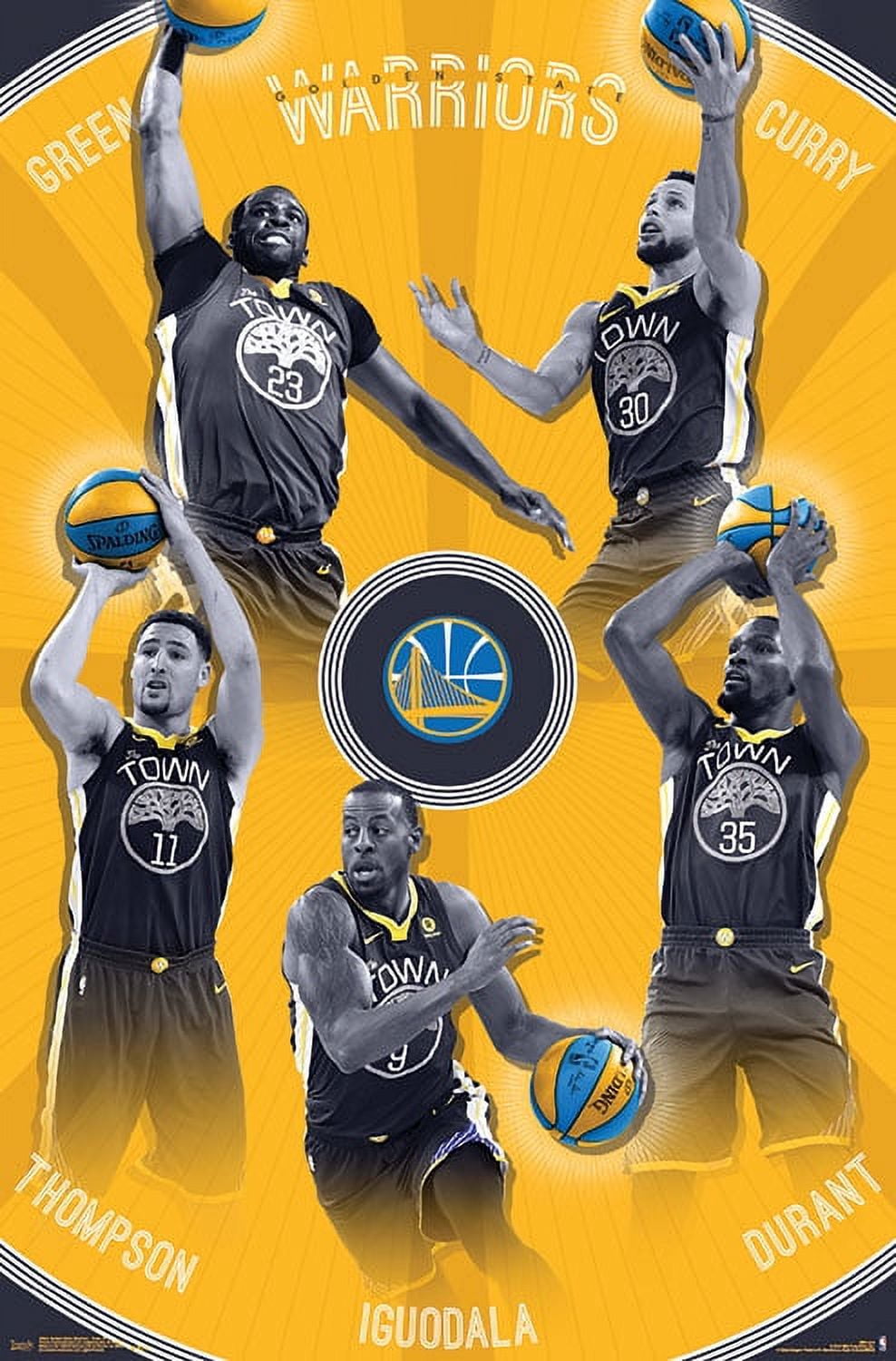 Golden State Warriors - Team Poster Mount Bundle