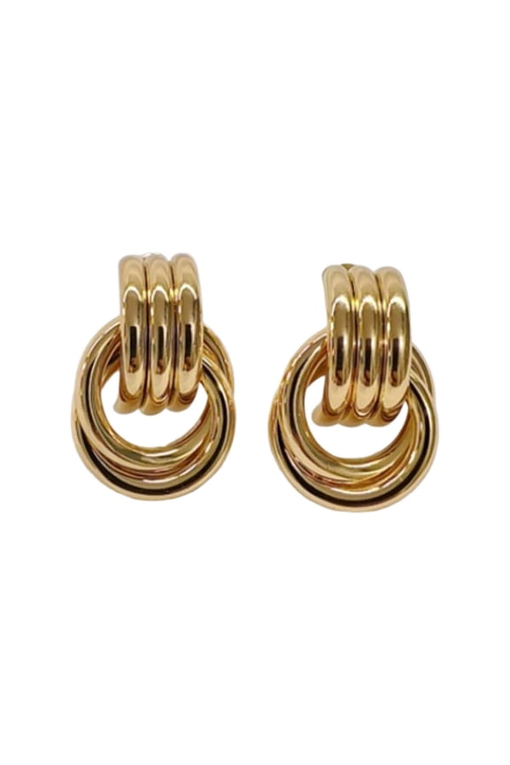 Golden Statement Irregular Earrings For Multilayer Dangle Drop Earrings Modern Abstract Geometric Design Long Dangle Earrings for Women Earrings for Women Cool Earrings for Women Ear Piercing Studs