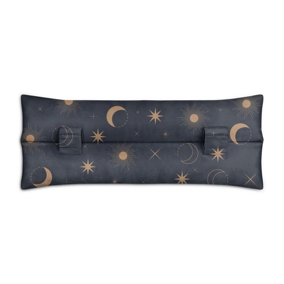 Golden Sun and Moon Art Seatbelt Pillow Pressure Relief Pad for Breast & Chest Surgery Recovery