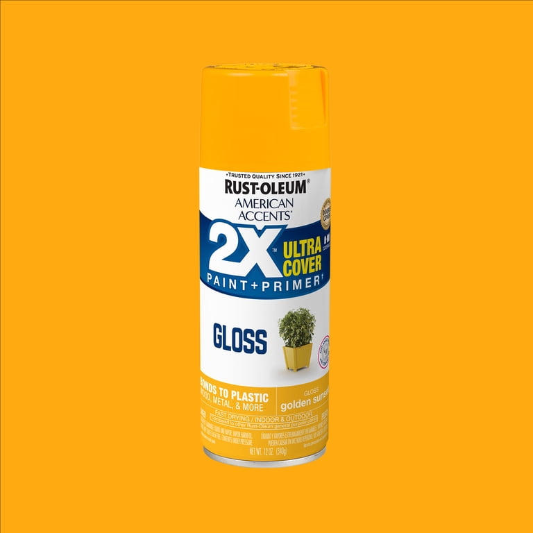 Rust-Oleum Golden Sunset 2X Ultra Cover Gloss Spray Paint 12 oz