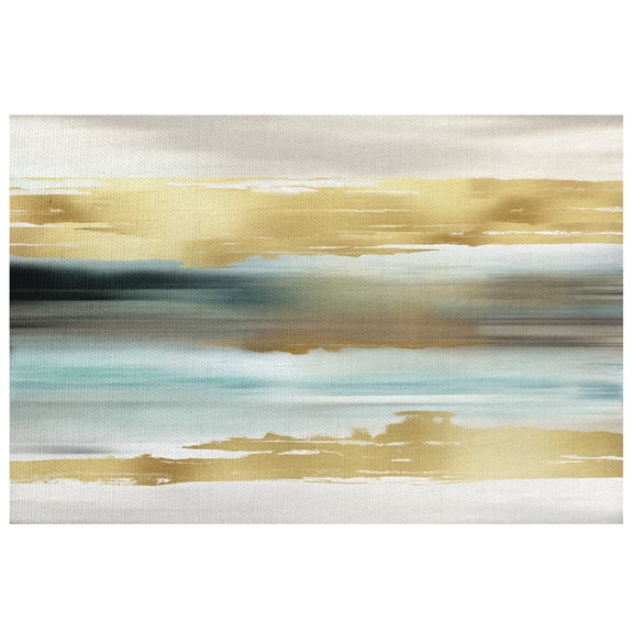 Golden Sunset by Nan Wrapped Canvas Painting Art Print