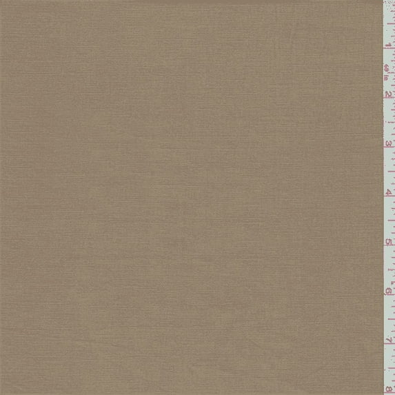 Golden Tan Linen, Fabric Sold By the Yard