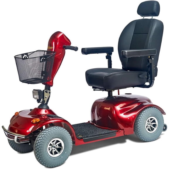 Golden Technologies Avenger 4 Wheel Scooter - Avenger - 4 Wheel Red - GA541