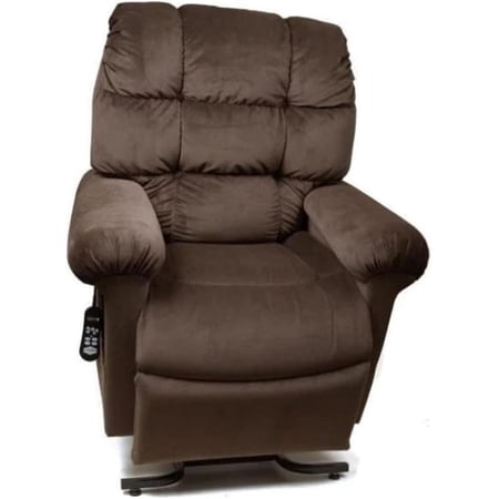 Golden Technologies Cloud Lift Chair Recliner with MaxiComfort and Twilight Medium/Large PR515-MLA Hazelnut