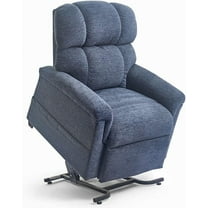 Golden Technologies Comforter PR531-S23 Small 23" Wide Seat PR-531 375 lb. Weight Capacity Power Lift Chair Recliner - Oxford Blue Fabric