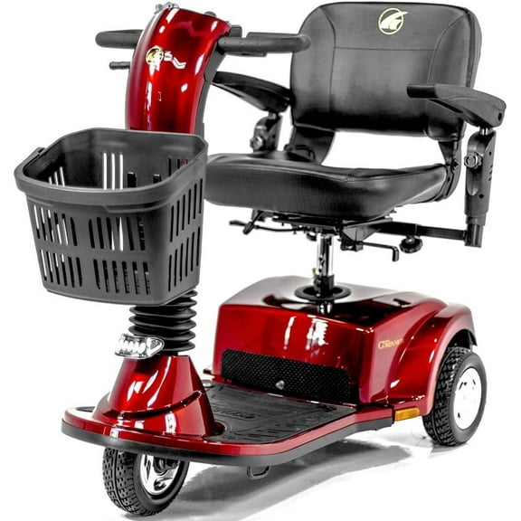 Golden Technologies Companion GC240 Golden Technologies 3-Wheel Midsize Scooter Red