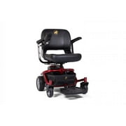 Golden Technologies LiteRider Envy Disassembling Travel Power Wheelchair Standard Seat - Red
