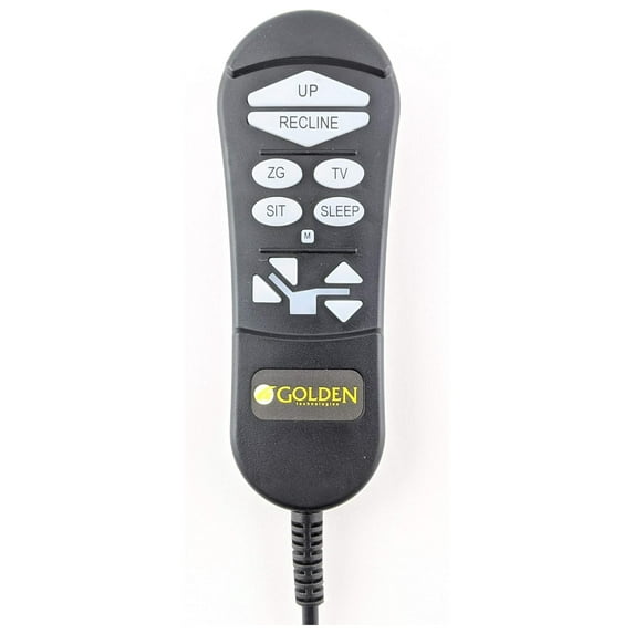 Golden Technologies and Ultra Comfort - Seat Lift Recliner Chair - Hand Control - 11 Button - 5 Pin Connector - ZKAD5