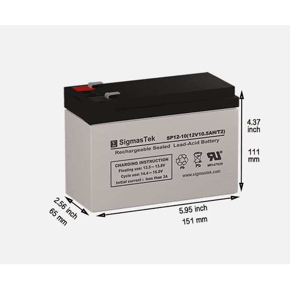 Golden Technology BuzzAround XP3 Wheelchair Battery (Replacement)