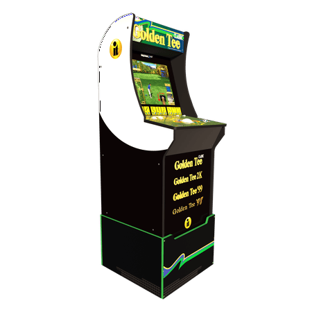 Golden Tee Arcade Machine with Riser, 4ft, Arcade1UP