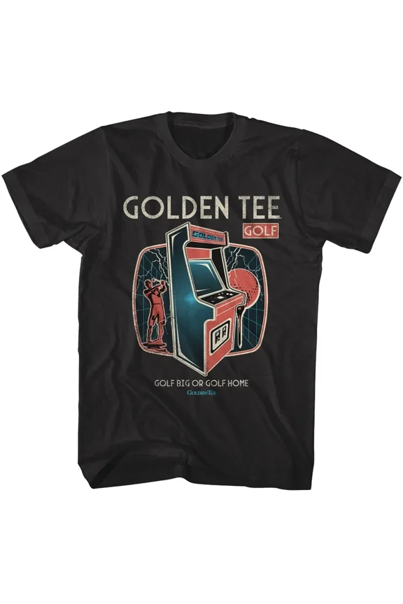 Golden Tee Golf Big or Go Home Men's T Shirt