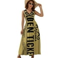 thumbnail image 1 of Golden Ticket Sleeveless Dress Summer Women Clothes Dress for Pregnant Women Dresses, 1 of 9