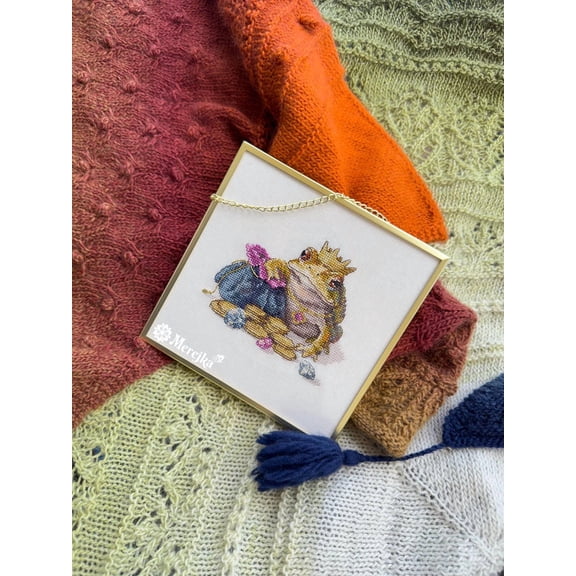 Golden Toad K-280A Counted Cross-Stitch Kit