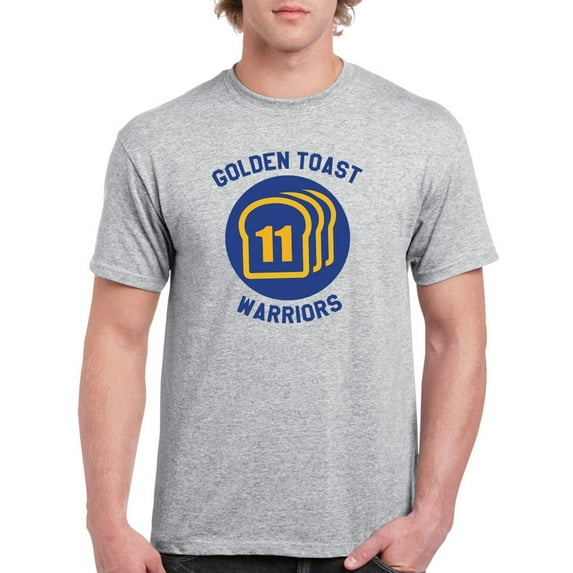 Golden Toast Warriors #11 Men Athletic Heather T-Shirt, Male x-Large