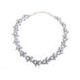 thumbnail image 1 of Golden Tone Double Two Leaf Filigree Pendant Chain Necklace, 1 of 1