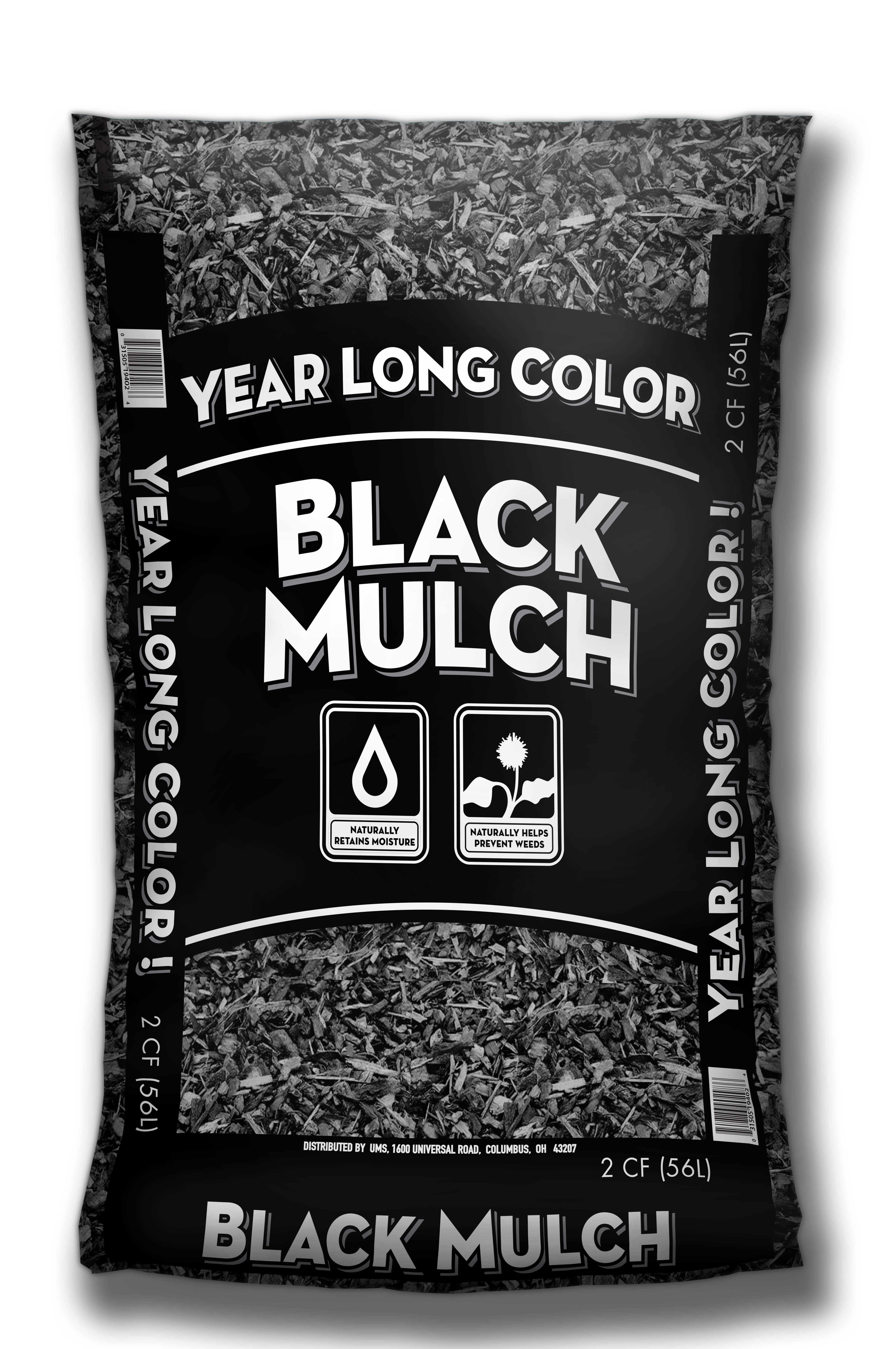 Golden Trophy Year Long Mulch Black