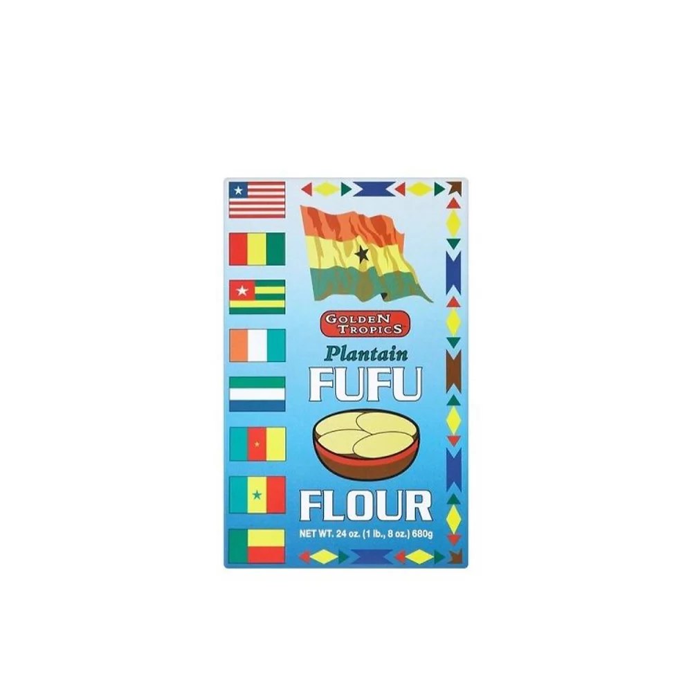 Golden Tropics Plantain Fufu Flour 24oz (680g) - Walmart.com