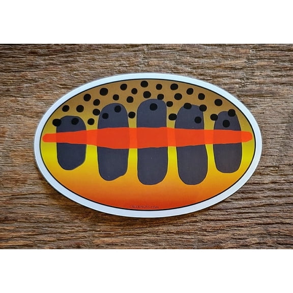 Golden Trout Skin Sticker Decal