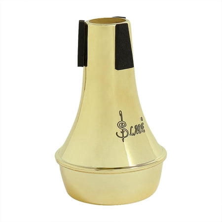 Golden Trumpet Practice Straight Mute Musical Instrument Accessory Parts
