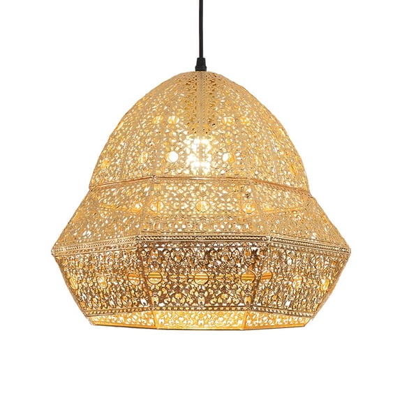 Golden Turkish-style canopy
