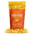 Golden Turmeric Wrapped Whole Cashews by Karma Nuts, Air Roasted with