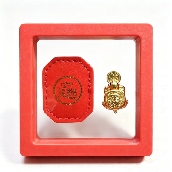 Golden Turtle Charm Lucky Turtle Wallet Charm Bites onto Luck Never Lets Go , Compact Gold Turtle Wallet Charm with Coin Biting Design, Feng Shui Meaning