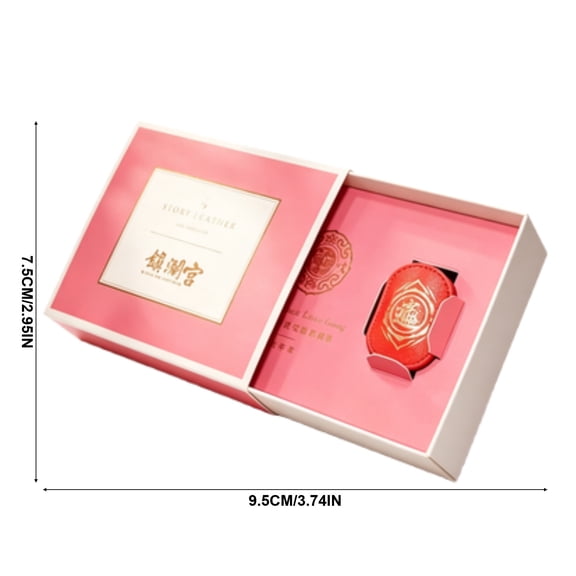 Golden Turtle Pocket Ornament with Leather Blessing Card, Mini Wealth Tortoise Figurine for Wallet Purse Car Desk, Traditional Chinese Cultural Gift for Birthday and Housewarming