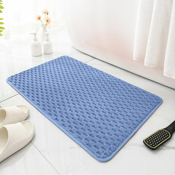 Golden Turtle Velvet Carpet - Soft Comfortable Breathable Door Mat - Quickly Absorbent Non-Slip Rug for Entryway, Living Room & Bedroom Decor