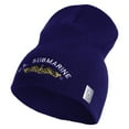 thumbnail image 1 of Golden US Submarine Symbol Embroidered Heavyweight Classic Knit YP Short Beanie - Royal OSFM, 1 of 5