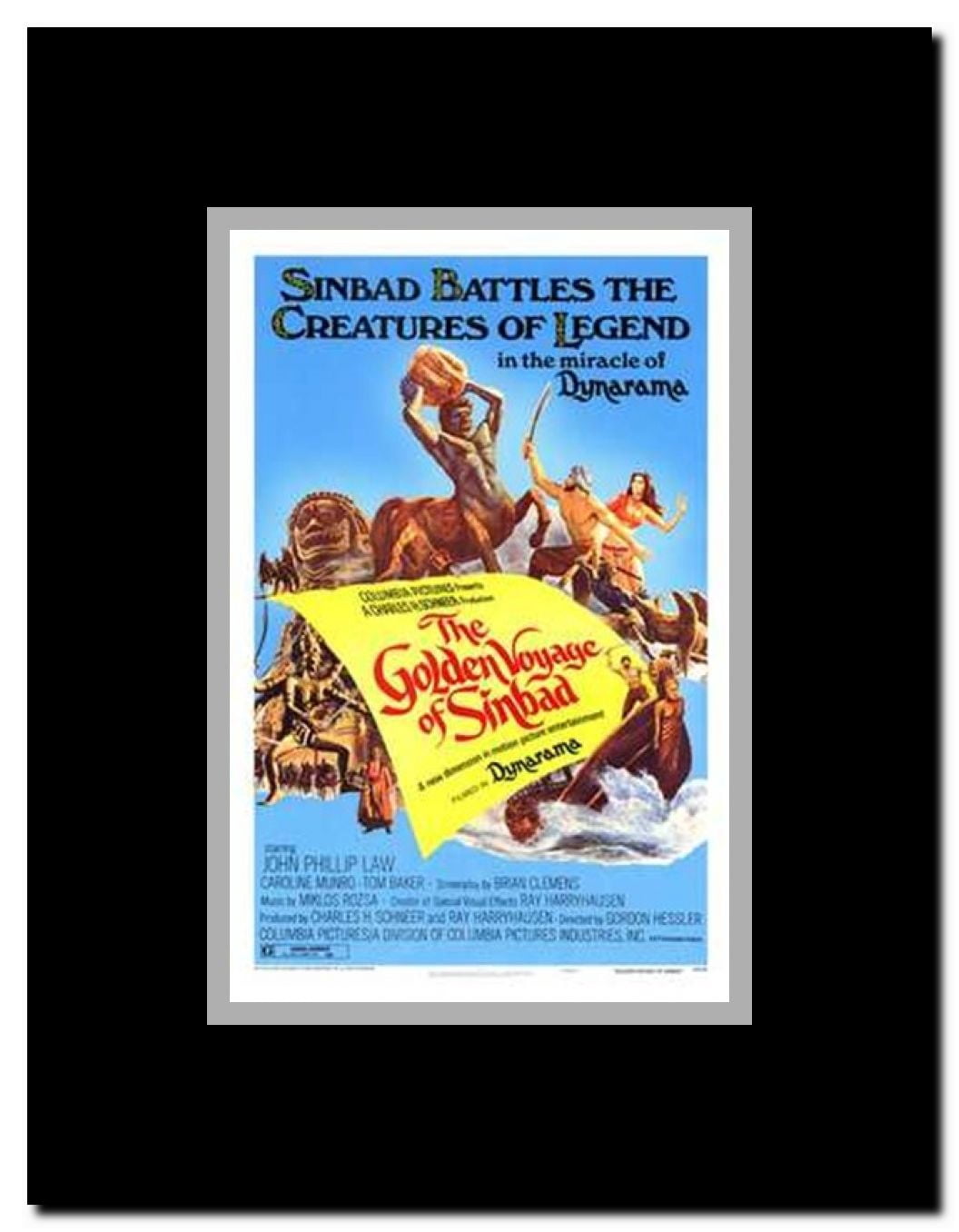 Golden Voyage of Sinbad Framed Movie Poster