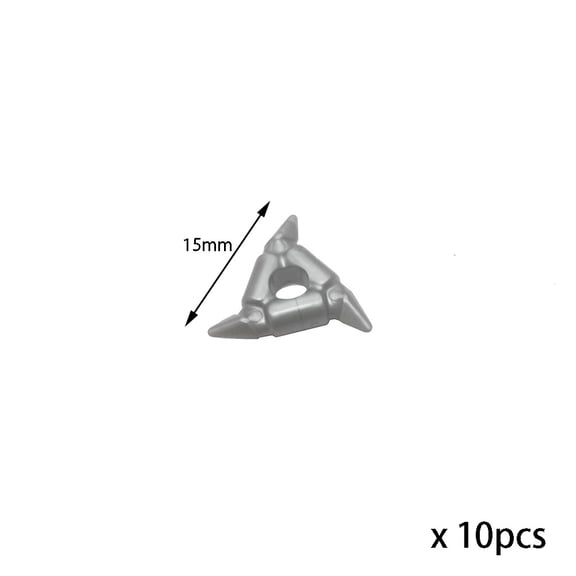 Golden Weapon for Phantom Ninja Figure Building Block Golden Weapons Shuriken Kunai Action Figures Bricks Toys