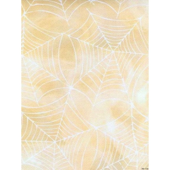 Wizardi Canvas Aida for Embroidery with an Applied Background - Golden Web KF-1154A Alisena
