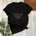 thumbnail image 1 of Golden Wings Magical Fantasy Inspired Symbol Artwork Unisex T-Shirt up to size 5XL, 1 of 2