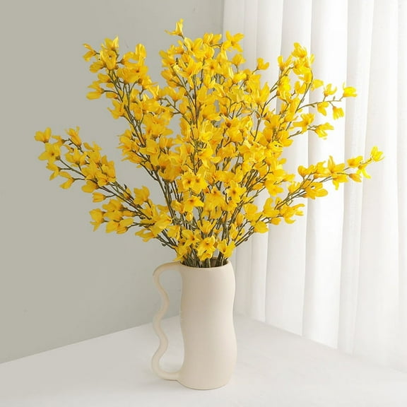 Golden Yellow Artificial Flower Arrangement - Home Décor