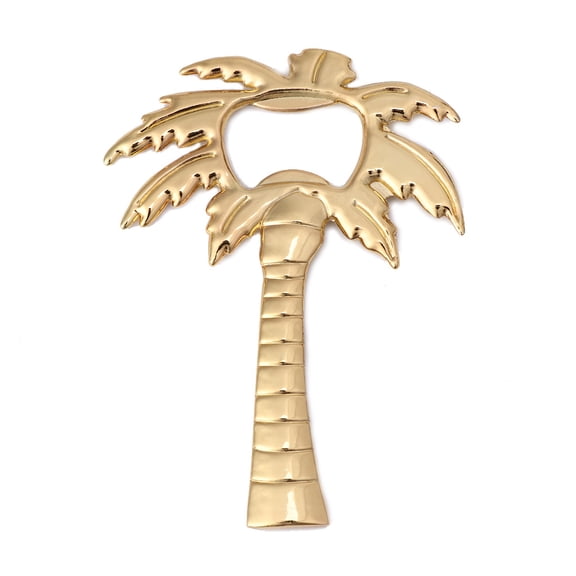 Golden for Palm Tree Wine Opener Tool Wedding Gif