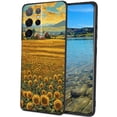 thumbnail image 1 of Golden-sunflower-fields-5 Phone Case, Degined for Samsung Galaxy S21 Ultra Case Men Women, Flexible Silicone Shockproof Case for Samsung Galaxy S21 Ultra, 1 of 1