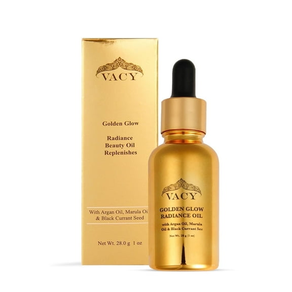 VACY Radiance Moisturizing Body Oil with Argan, Marula and Black Currant, 1 fl oz