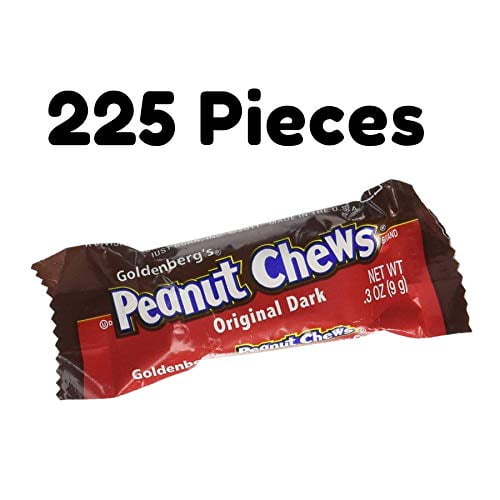 Goldenberg Peanut Chews - Bulk bag 225 count (0.3oz pieces)