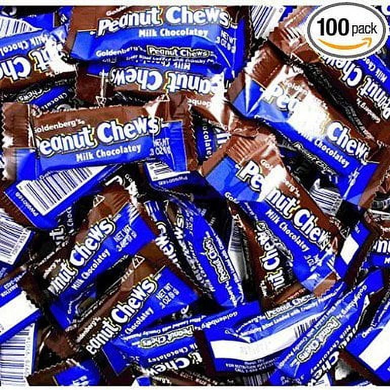 Goldenberg's Peanut Chews - Milk Chocolatey 2lb Bulk Bag From (Jersey Candy)