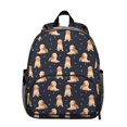 thumbnail image 1 of Goldendoodle Dog Backpack Backpack for School,Cute School Bag,Schoolbag with Adjustable Shoulder Straps & Padded Back,13.8"x11.4"x6", 1 of 6
