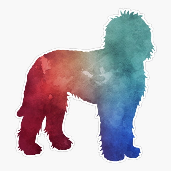 Goldendoodle Dog Cute Dog Lover Everyday Decor Art Vinyl Sticker