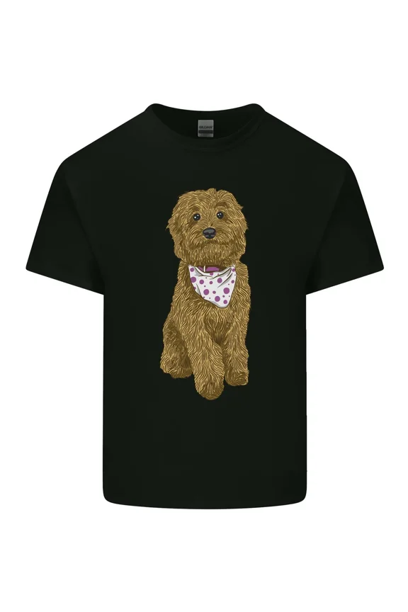 Goldendoodle Dog Doodle Style Cute Pet Lover Art Unisex T-Shirt, up to size 5XL